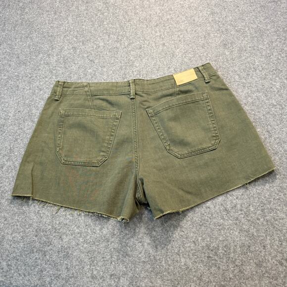 Women's Paige Mayslie Utility Short Vintage Ivy Green Size‎ 32 NEW - Picture 11 of 11